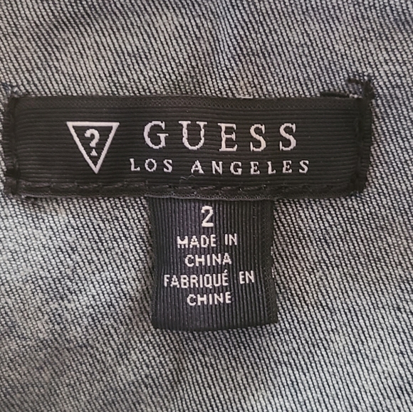 Strapless Denim Dress - Picture 8 of 9